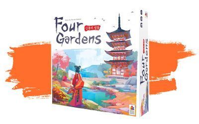 Four Gardens - top juegos de mesa ligeros de 2020
