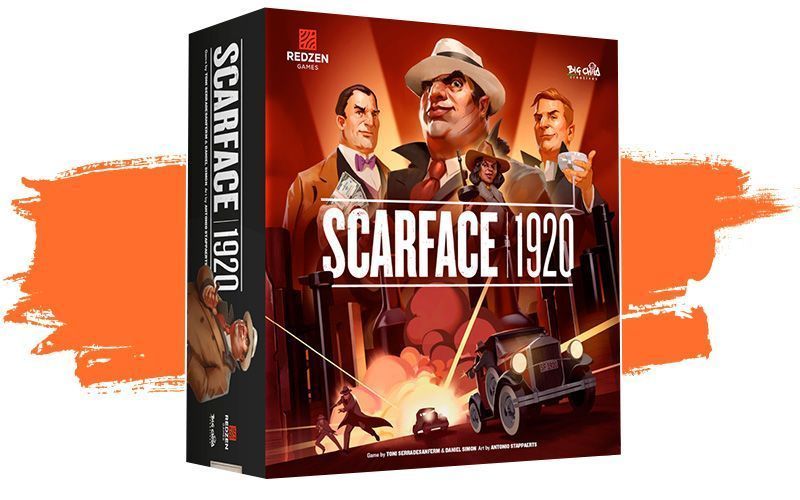 Scarface 1920 Juego de mesa en Kickstarter