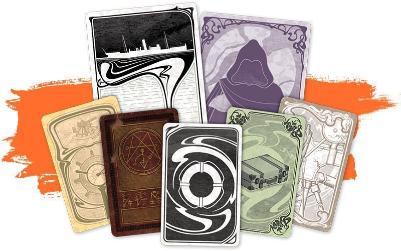 Insondable  Arkham - dorsos de cartas