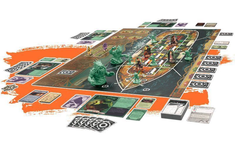 Insondable  Arkham - tablero