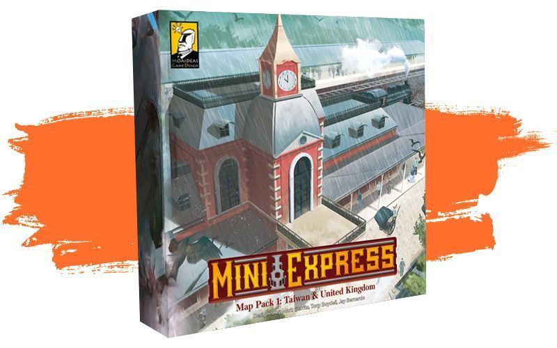 Crowdfunding Julio 2022 – Primera Quincena - Mini Express Map Pack 1: Taiwan & UK
